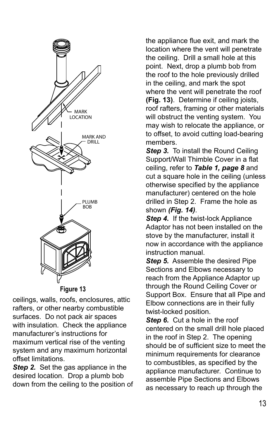 DuraVent Venting System For Direct Vent Pro User Manual | Page 13 / 20