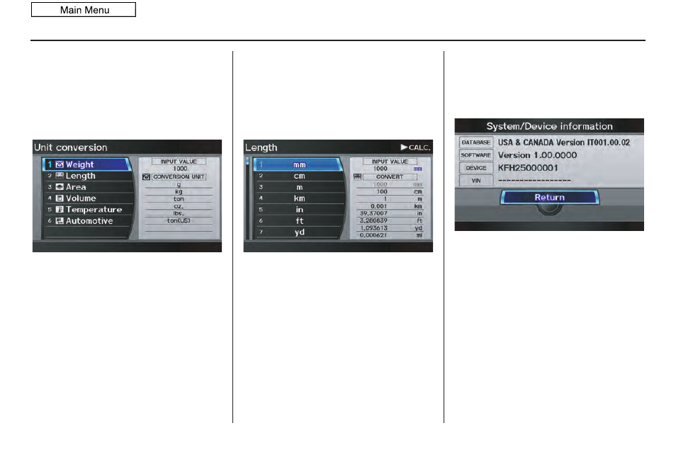 Information features, 2010 zdx | Acura 2010 ZDX User Manual | Page 91 / 181