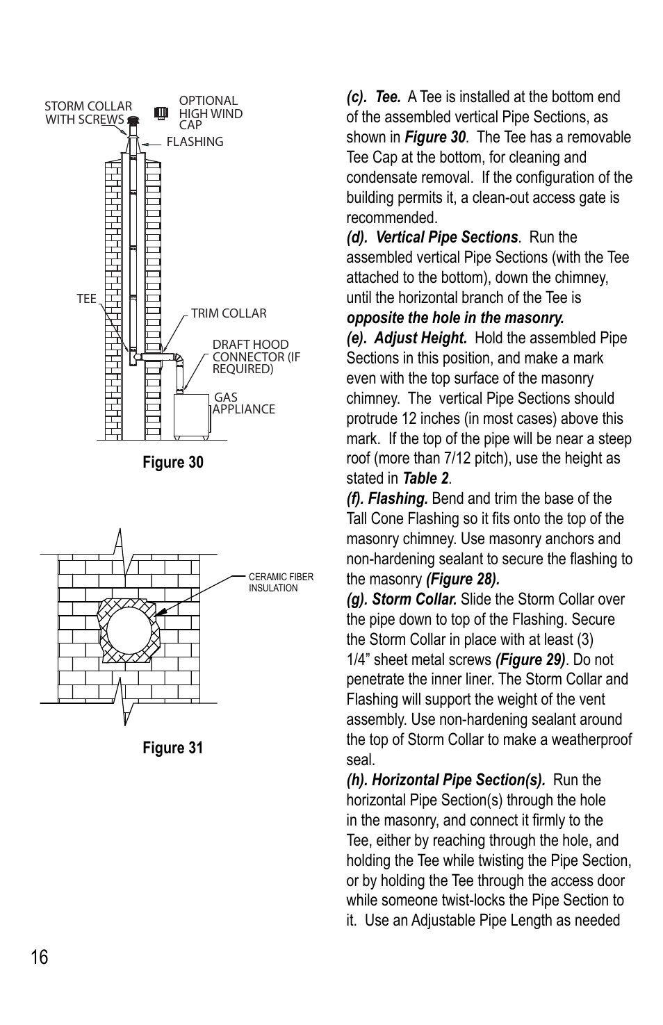 DuraVent Type B Gas Vent User Manual | Page 16 / 28