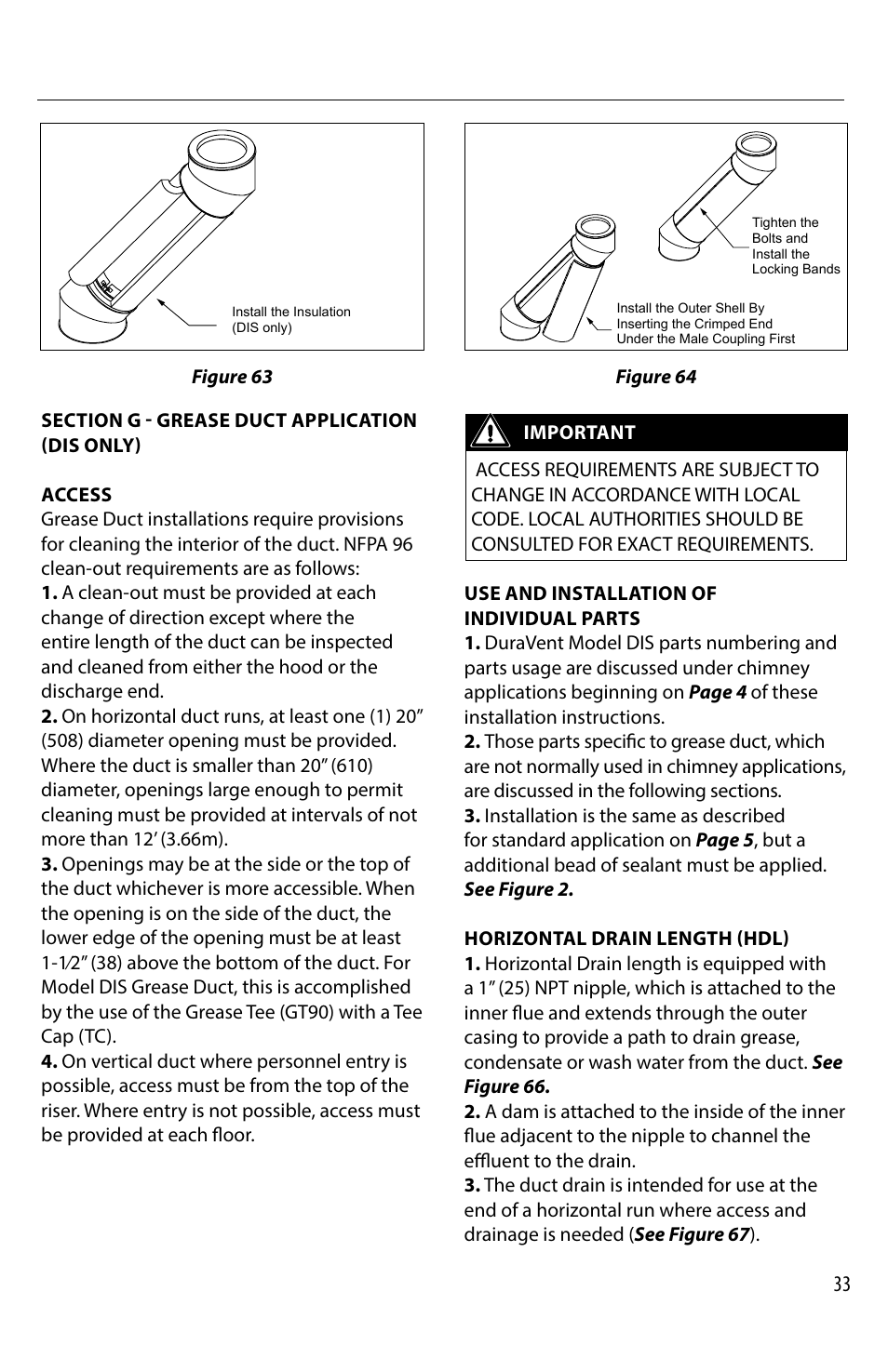 M&G DuraVent DuraStack® User Manual | Page 33 / 41
