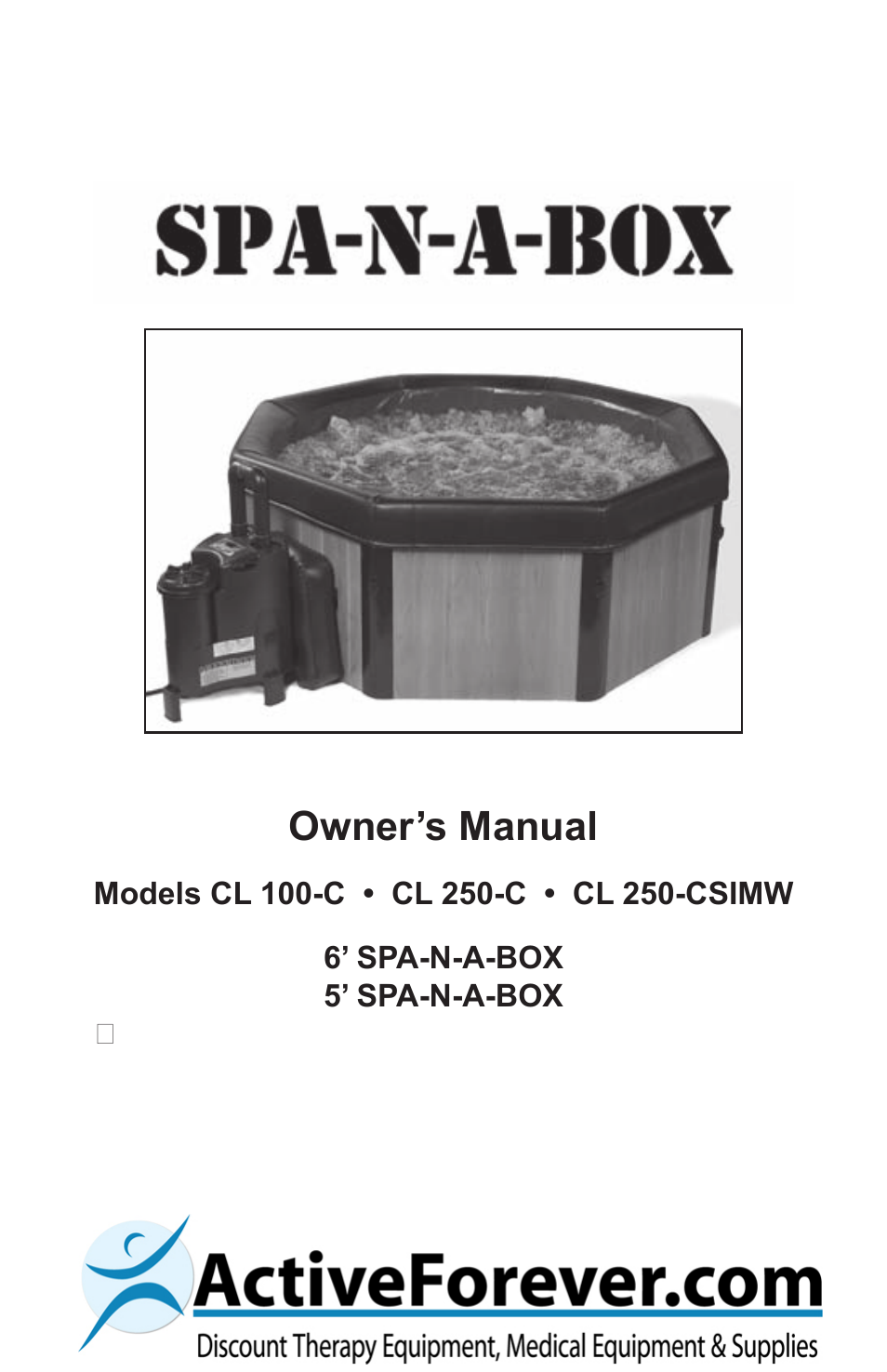 Activeforever CL 100-C User Manual | 30 pages