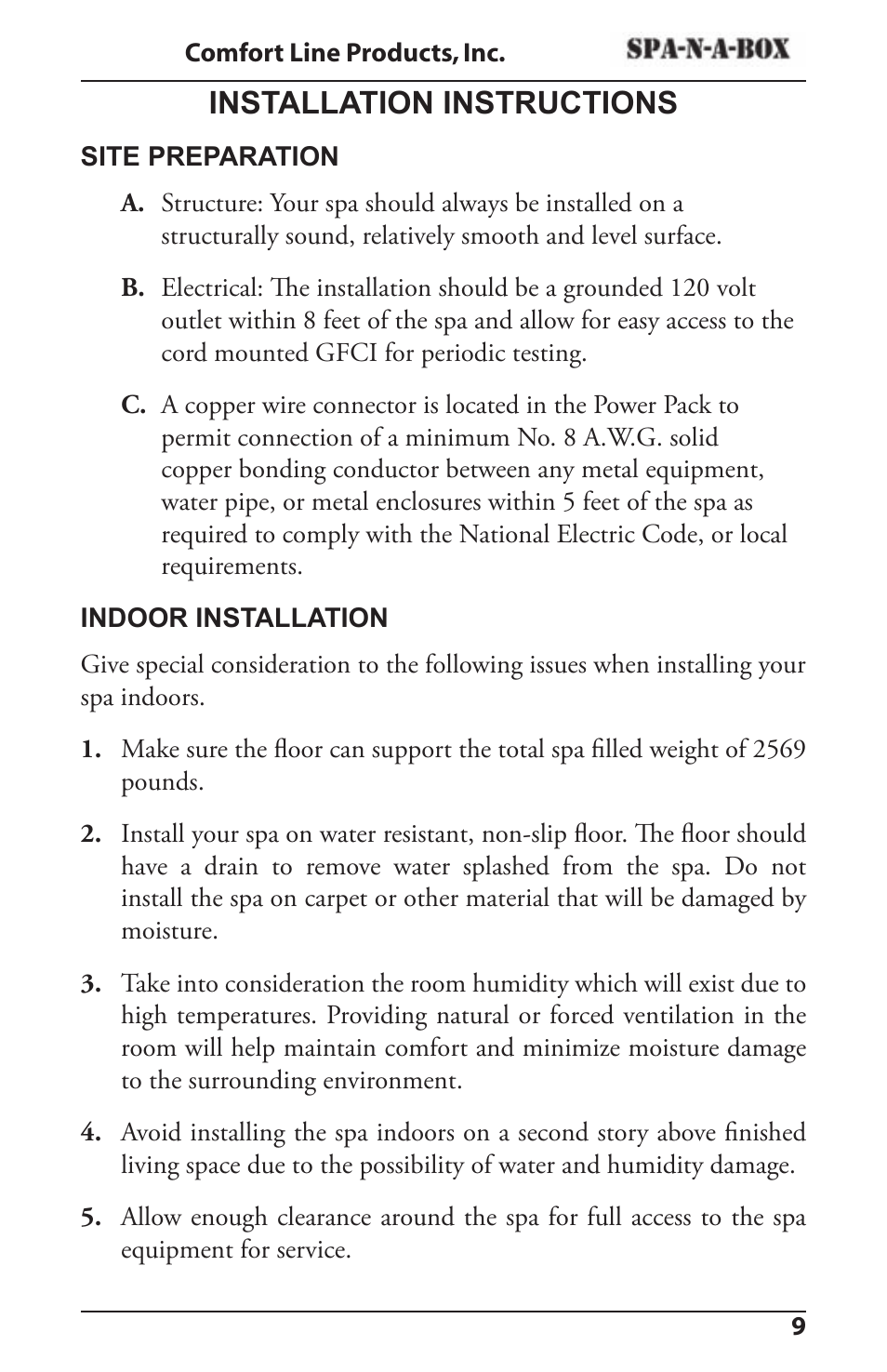Installation instructions | Activeforever CL 100-C User Manual | Page 9 / 30