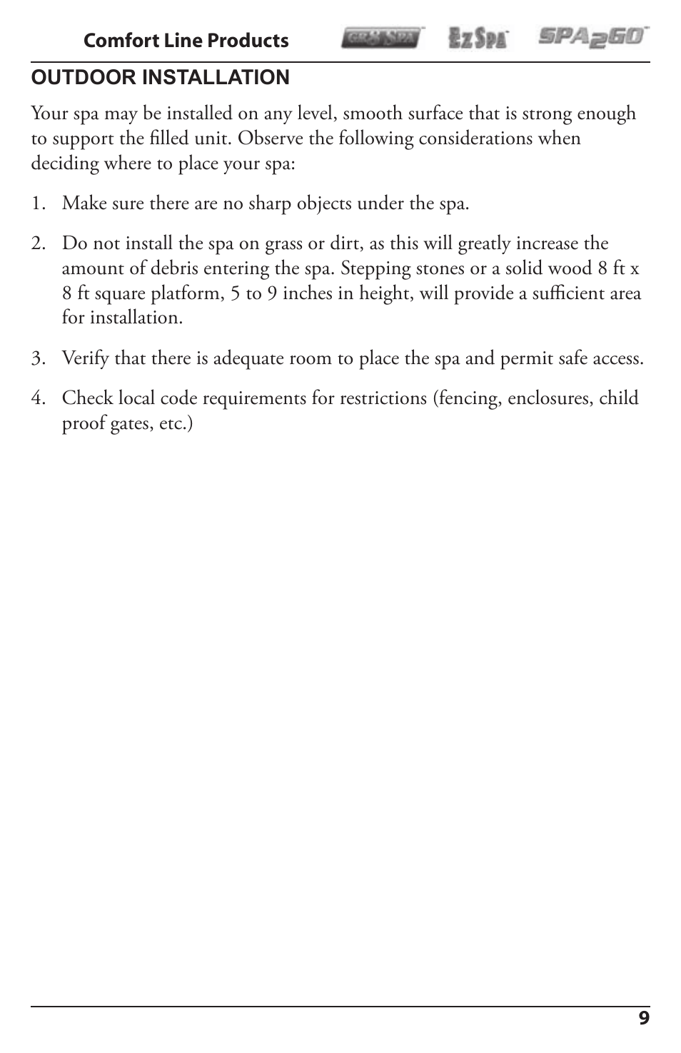 Activeforever Spa2Go STG-1 User Manual | Page 9 / 28