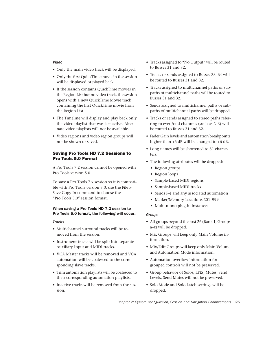 Avid Technology Pro Tools  HD 7.2 User Manual | Page 31 / 130