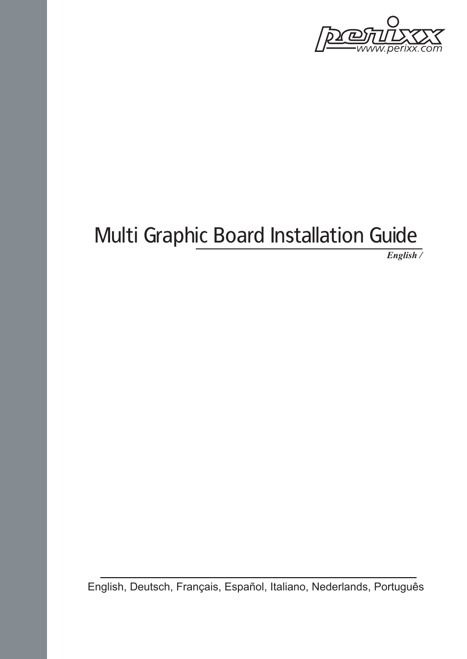 Perixx PERITAB-301 User Manual | 61 pages