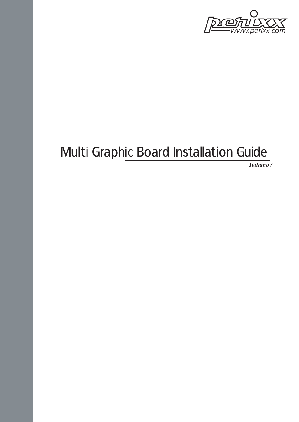 Multi graphic board installation guide | Perixx PERITAB-301 User Manual | Page 26 / 61