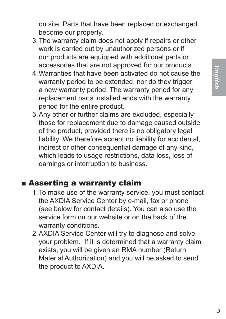 Perixx PERITAB-301 User Manual | Page 3 / 61