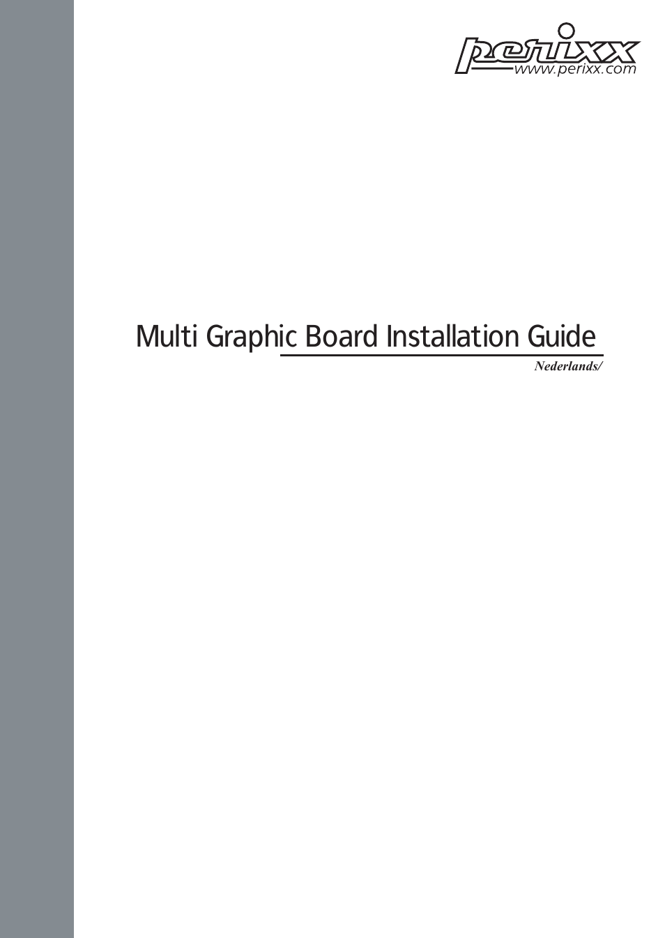 Multi graphic board installation guide | Perixx PERITAB-301 User Manual | Page 44 / 61