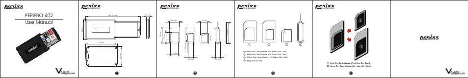 Perixx PERIPRO-402 User Manual | 1 page