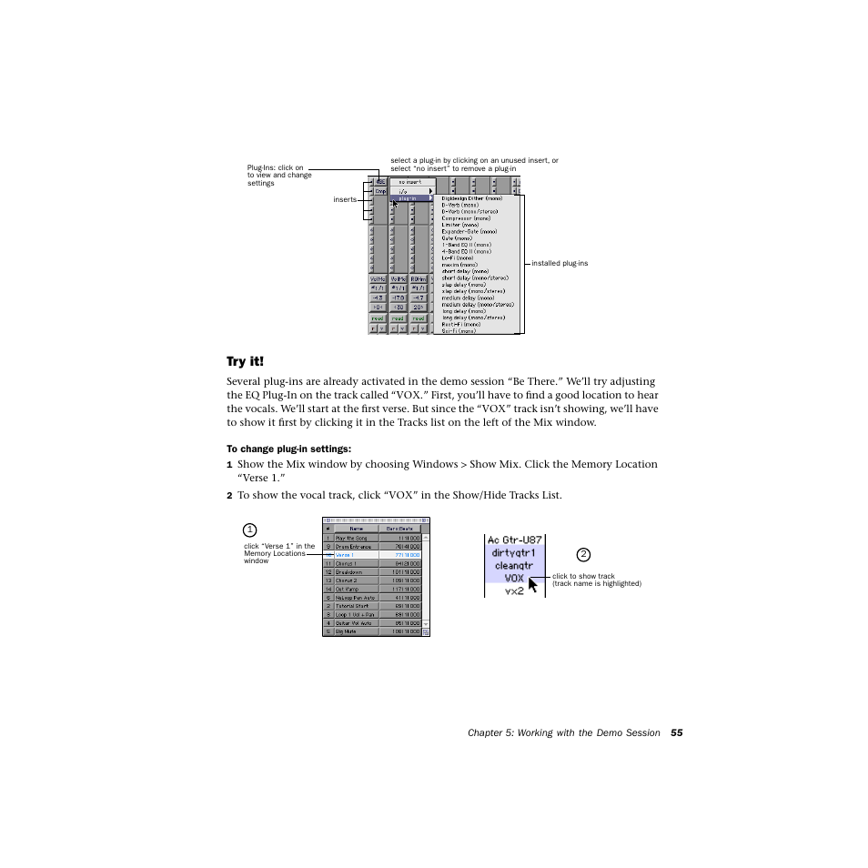 Try it | Avid Technology DIGI 1 User Manual | Page 59 / 82