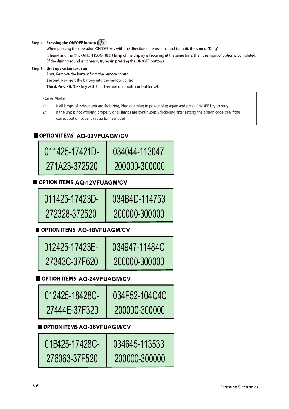 Sunlight Supply Samsung Programmable Thermostat for Split Systems User Manual | Page 18 / 128