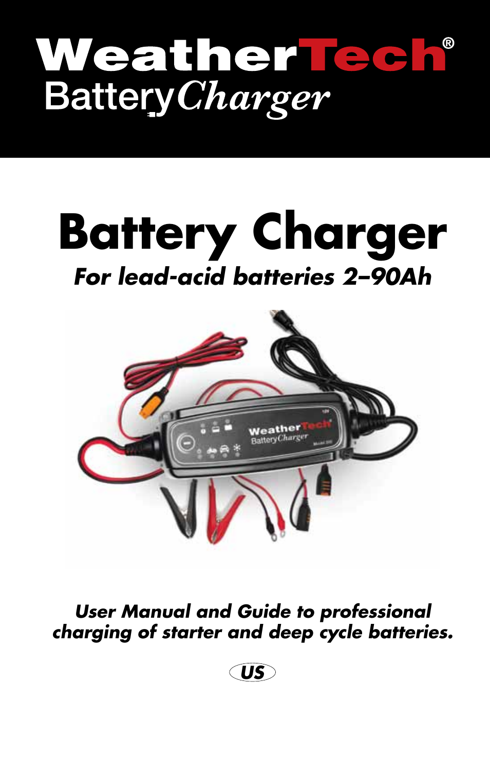 WeatherTech Battery Charger User Manual | 48 pages