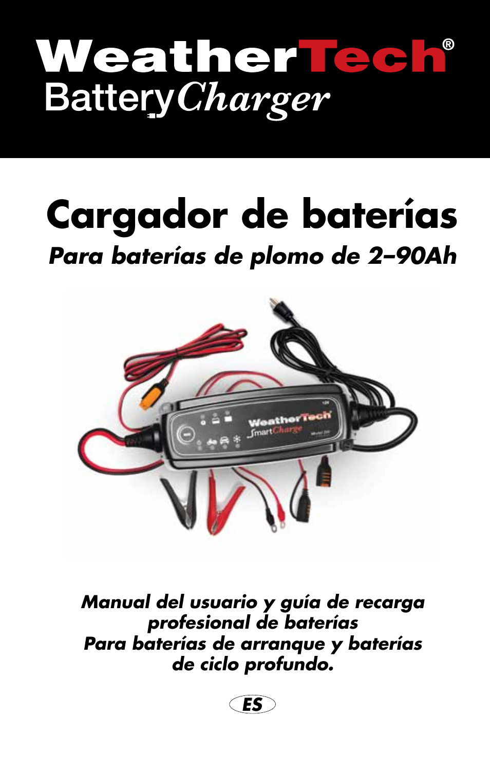 Cargador de baterías | WeatherTech Battery Charger User Manual | Page 15 / 48