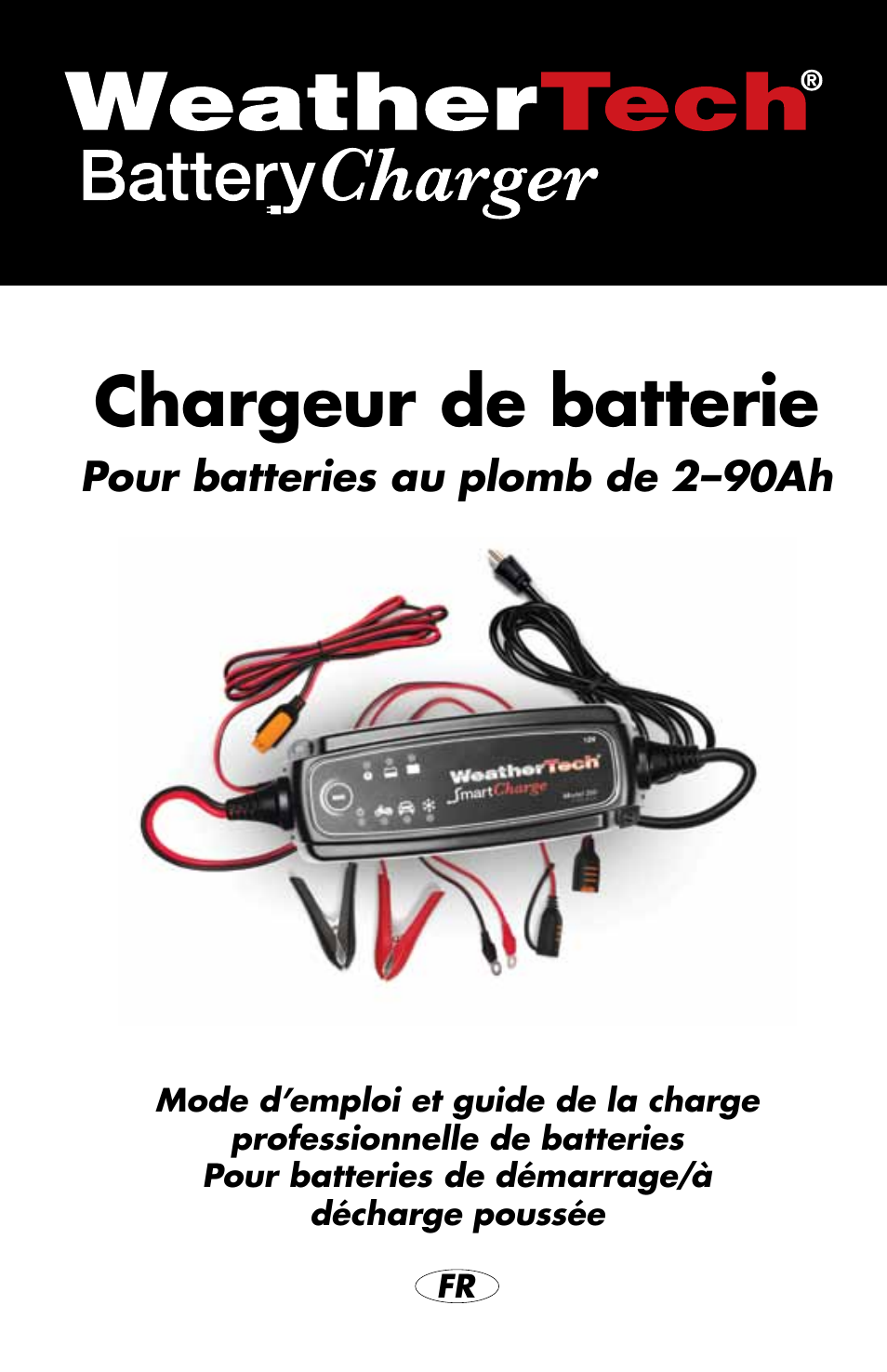 Chargeur de batterie | WeatherTech Battery Charger User Manual | Page 31 / 48