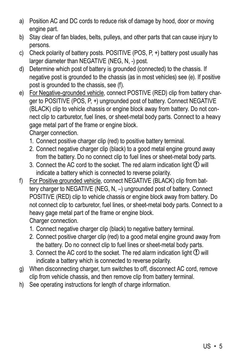 WeatherTech Battery Charger User Manual | Page 5 / 48