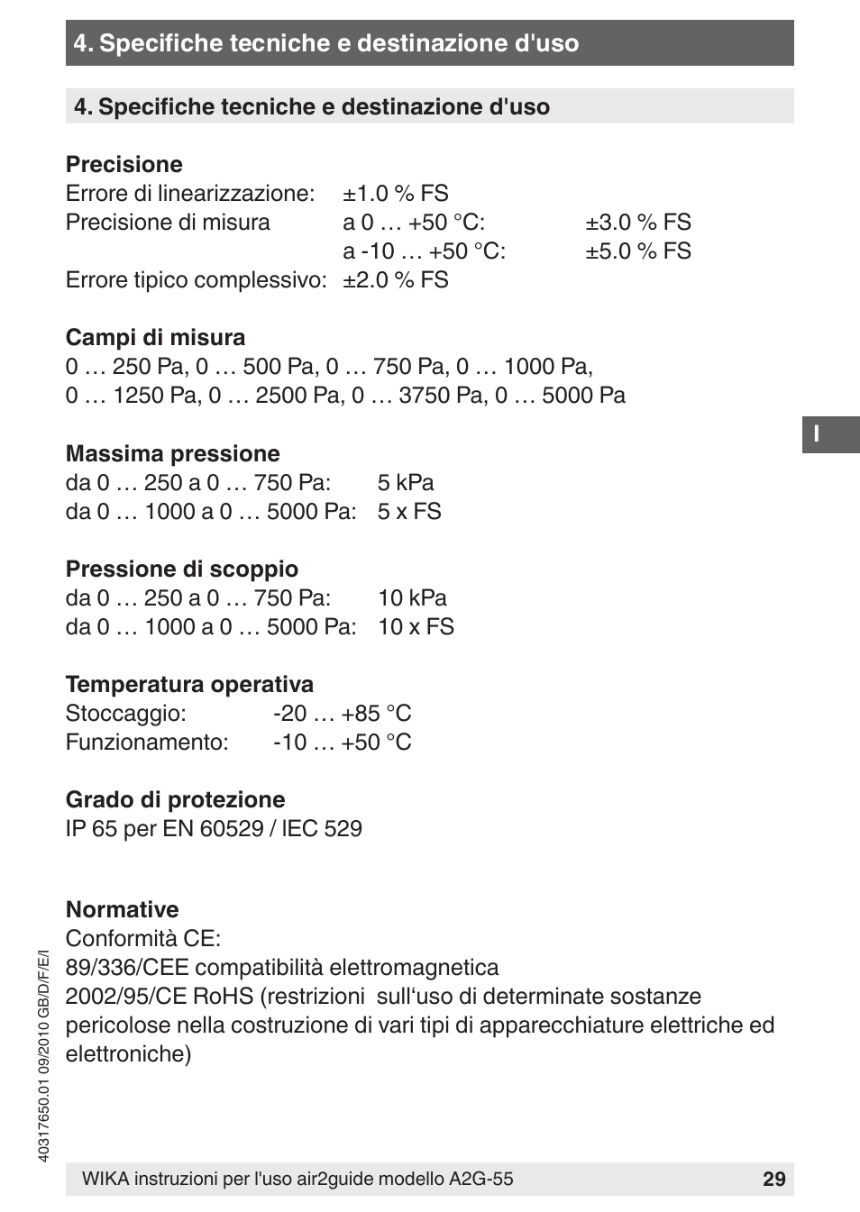 WIKA A2G-55 User Manual | Page 29 / 36