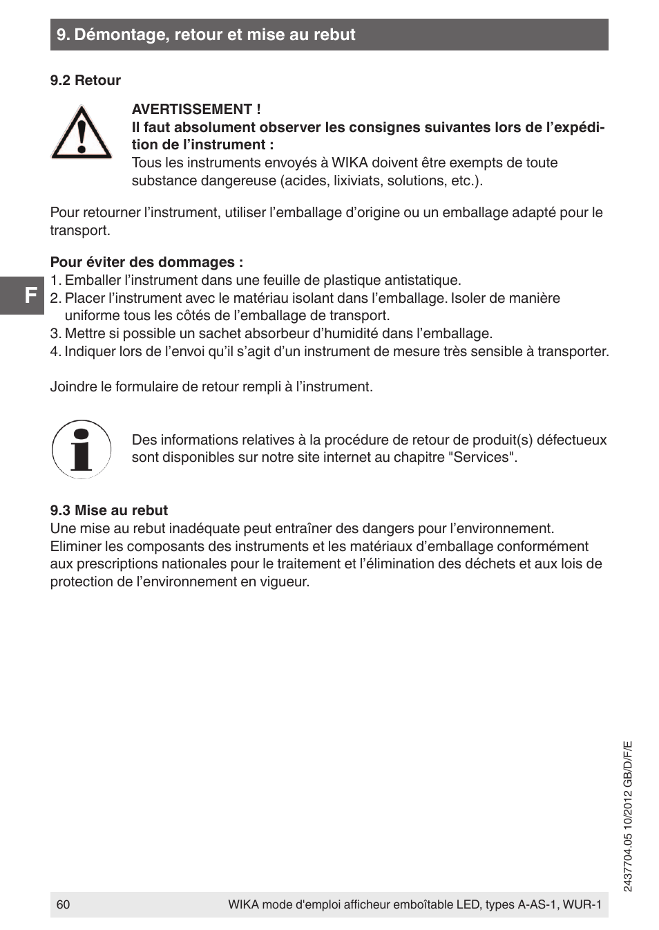 WIKA WUR-1 User Manual | Page 60 / 84