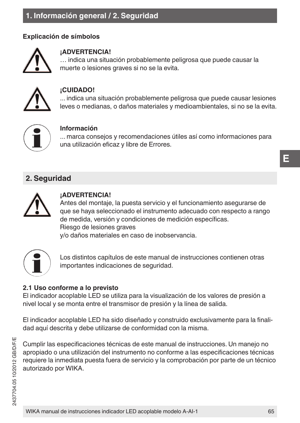 WIKA WUR-1 User Manual | Page 65 / 84