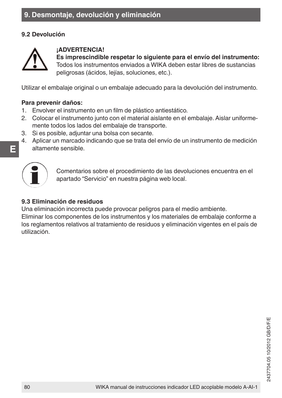 WIKA WUR-1 User Manual | Page 80 / 84