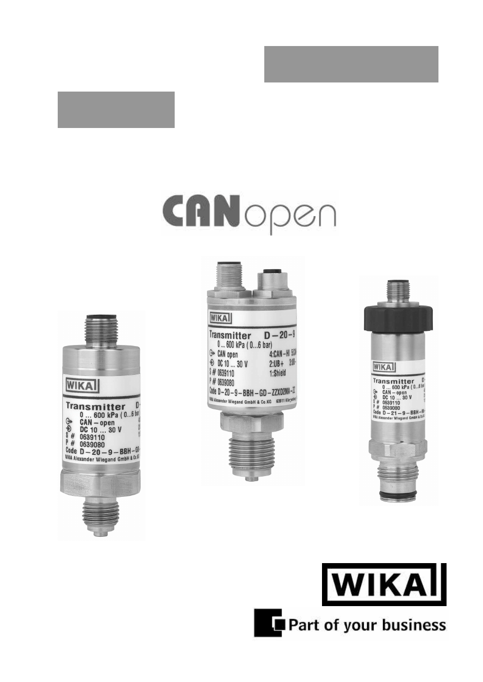 WIKA D-21-9 User Manual | 51 pages