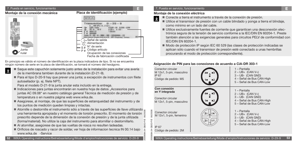 WIKA D-21-9 User Manual | Page 27 / 35