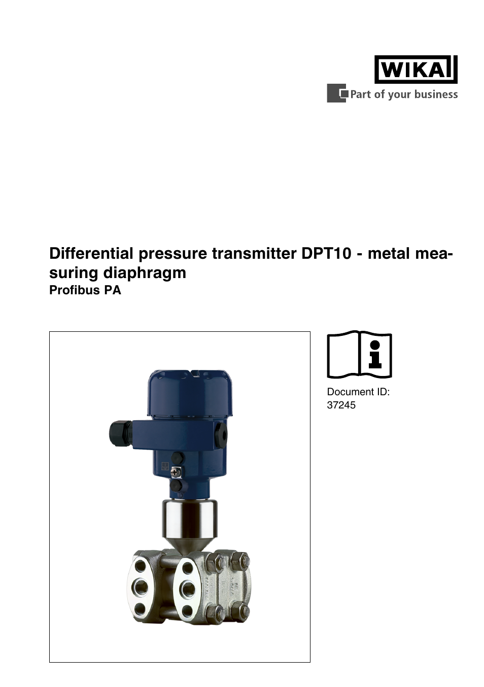 WIKA DPT-10 User Manual | 96 pages