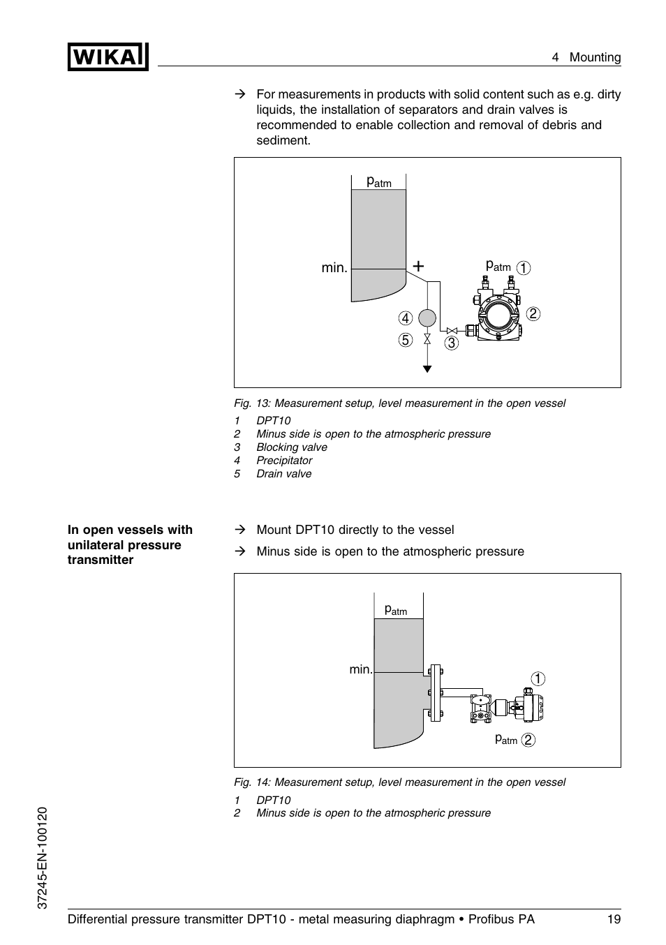 WIKA DPT-10 User Manual | Page 19 / 96