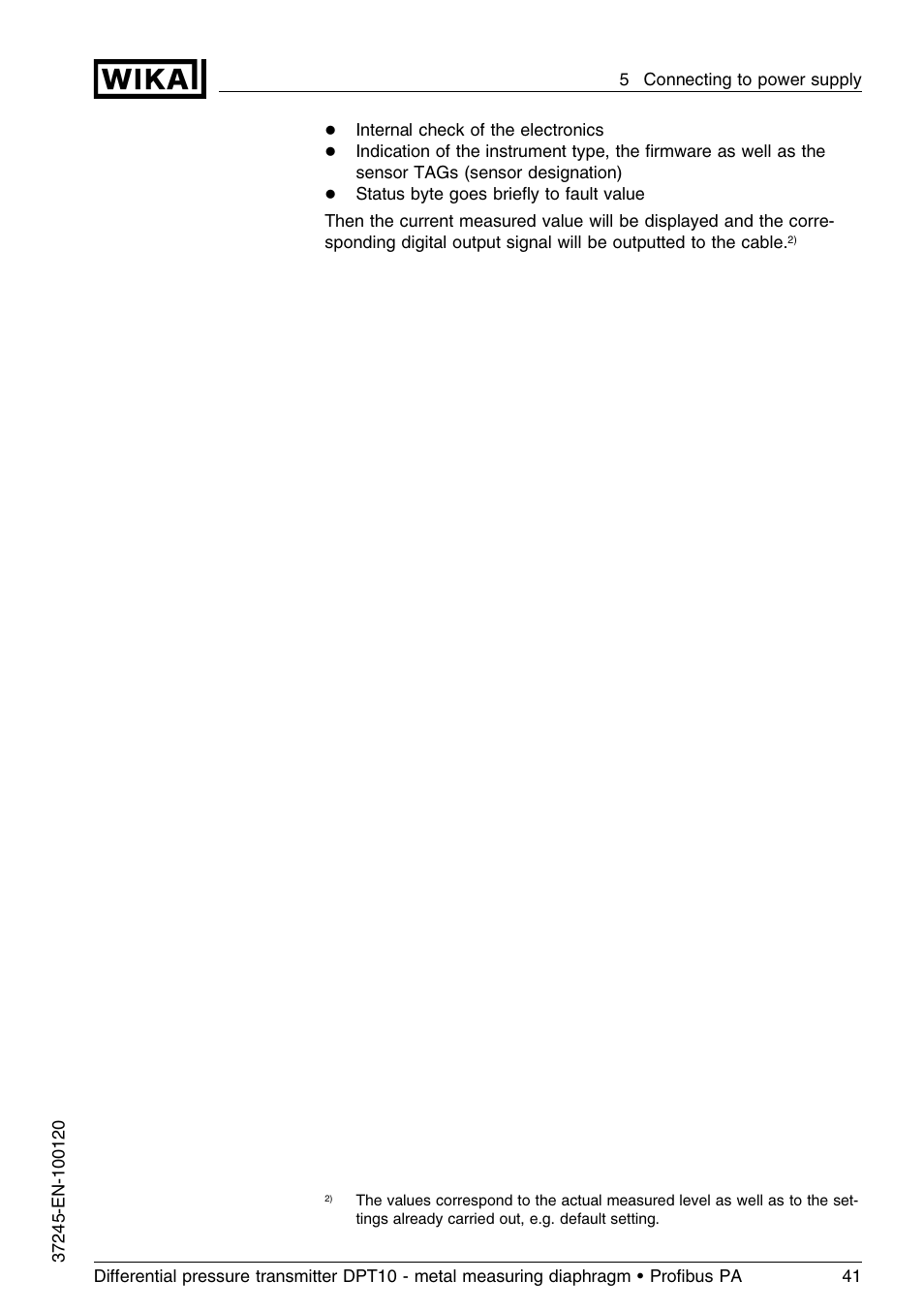 WIKA DPT-10 User Manual | Page 41 / 96
