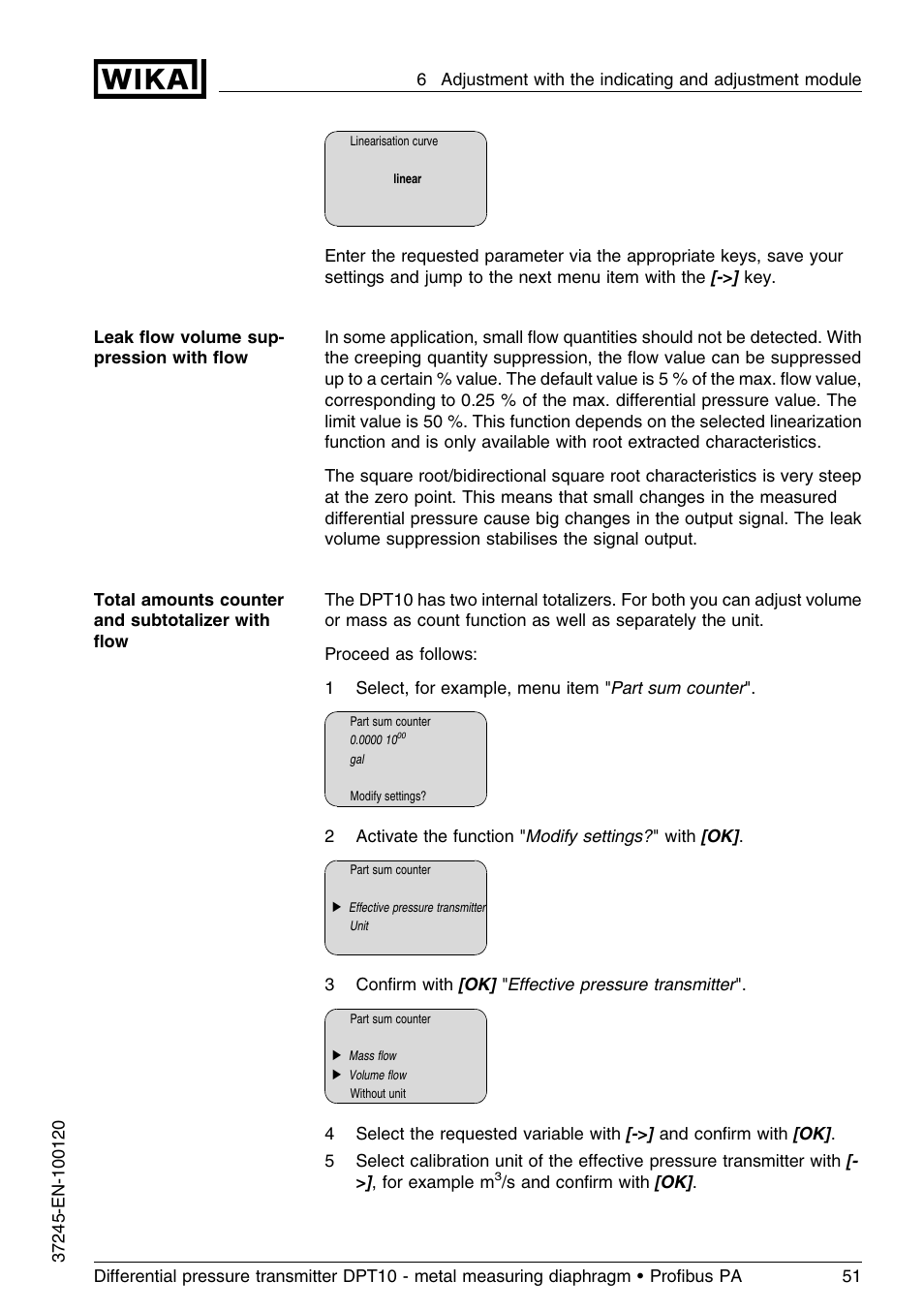 WIKA DPT-10 User Manual | Page 51 / 96