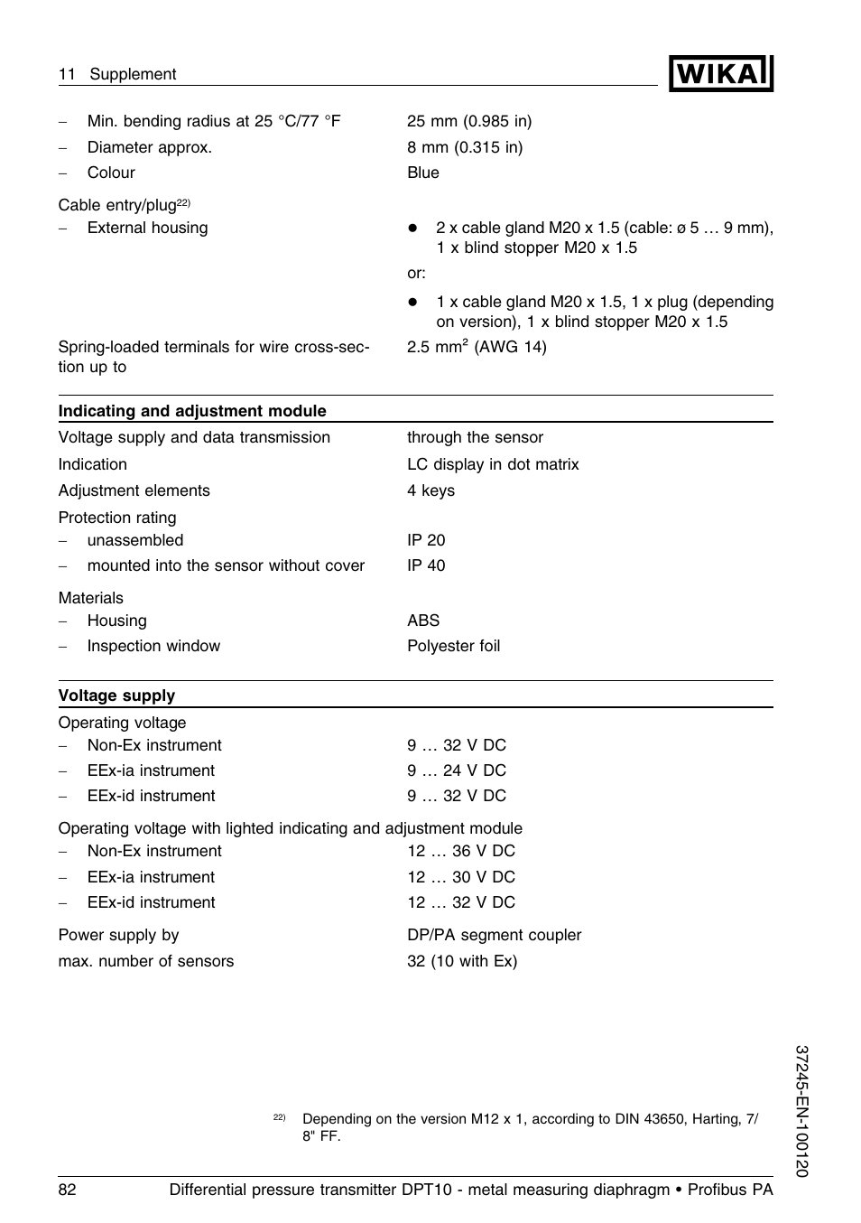 WIKA DPT-10 User Manual | Page 82 / 96