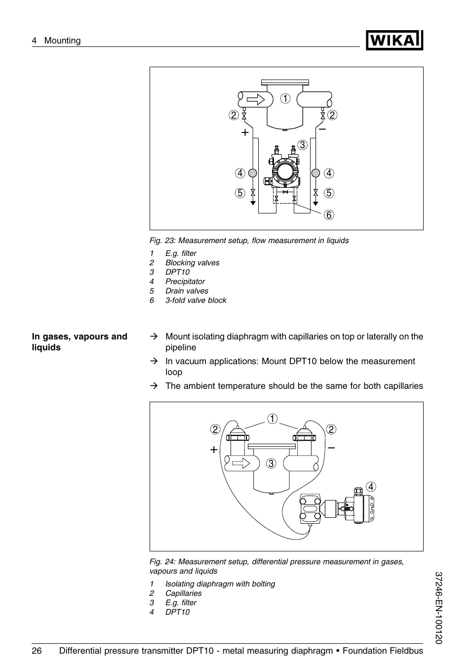 WIKA DPT-10 User Manual | Page 26 / 92