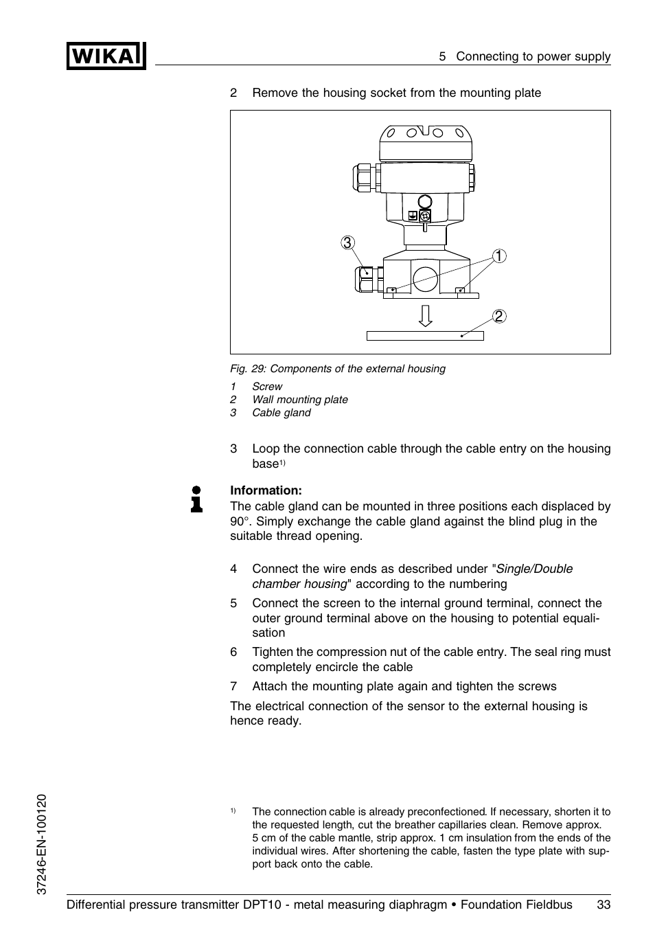 WIKA DPT-10 User Manual | Page 33 / 92