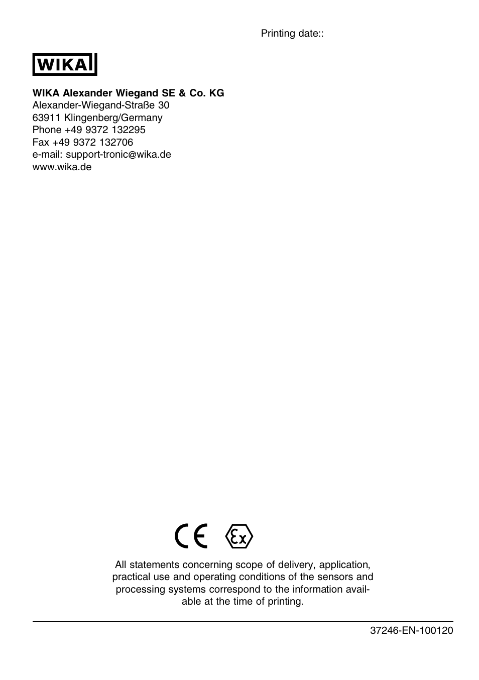WIKA DPT-10 User Manual | Page 92 / 92