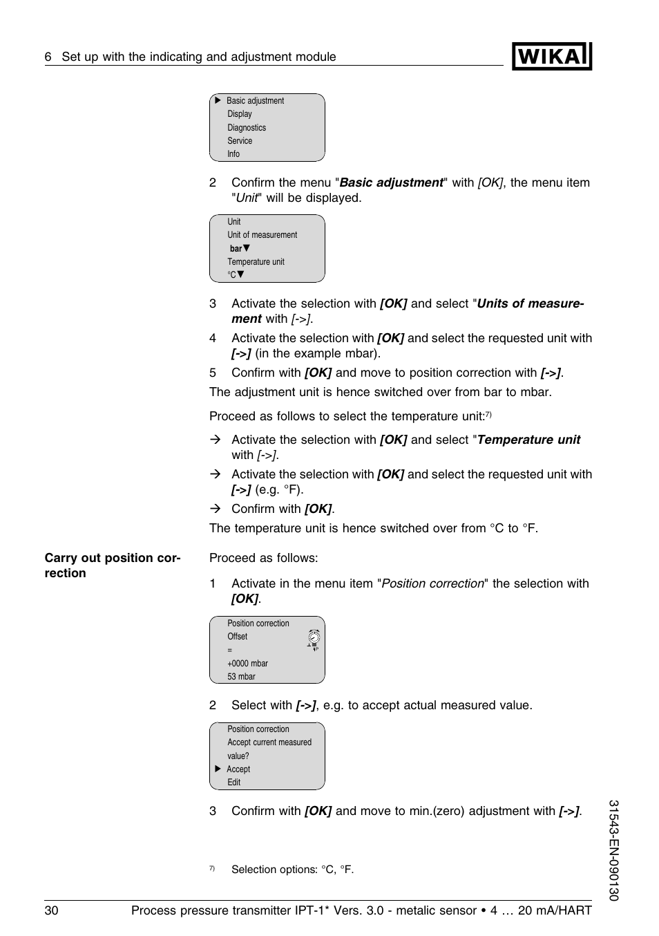 WIKA IPT-11 User Manual | Page 30 / 56