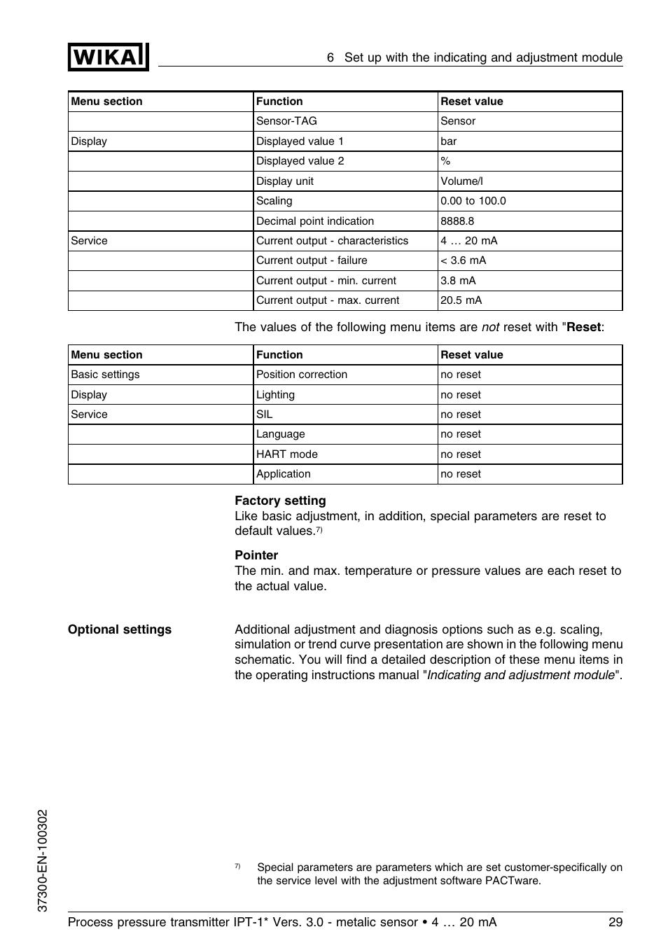 WIKA IPT-11 User Manual | Page 29 / 48