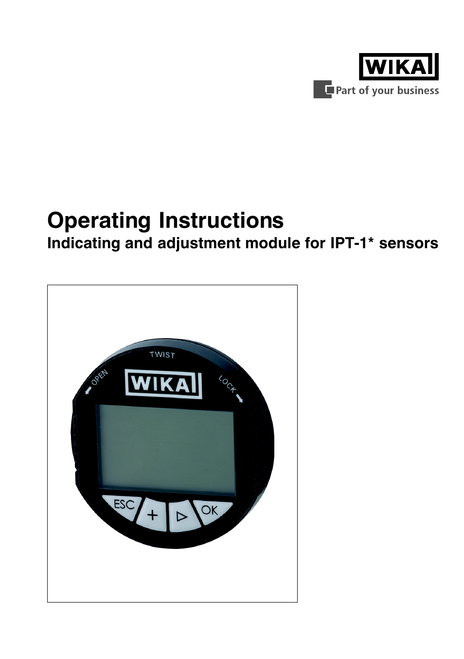 WIKA IPT-11 User Manual | 36 pages