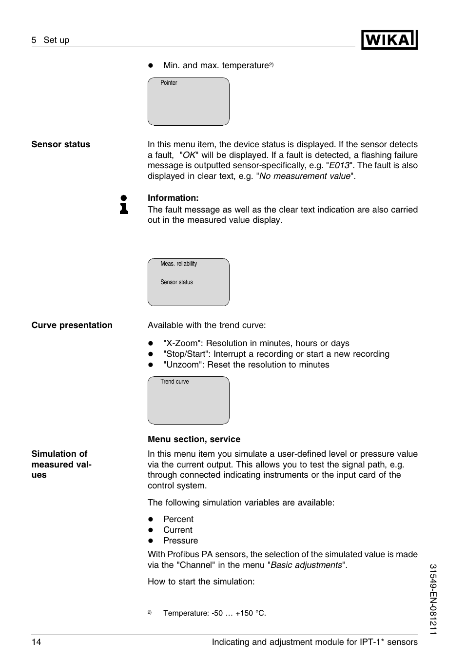 WIKA IPT-11 User Manual | Page 14 / 36