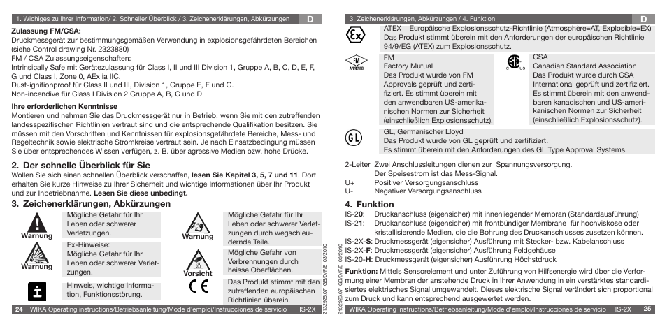 WIKA IS-21-F User Manual | Page 13 / 43