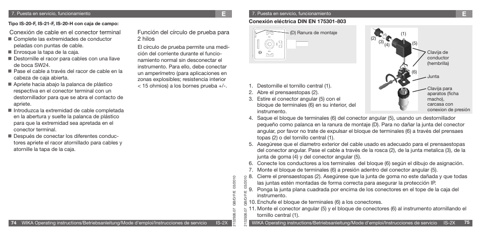 WIKA IS-21-F User Manual | Page 38 / 43