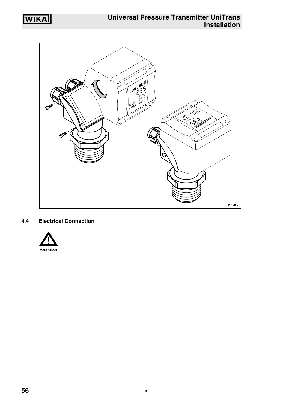 WIKA UT-11 User Manual | Page 17 / 42