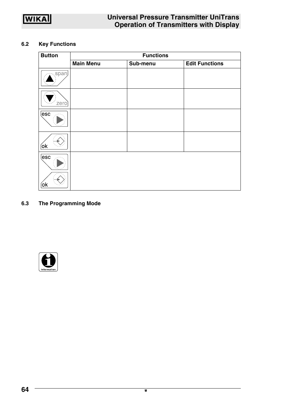 WIKA UT-11 User Manual | Page 25 / 42