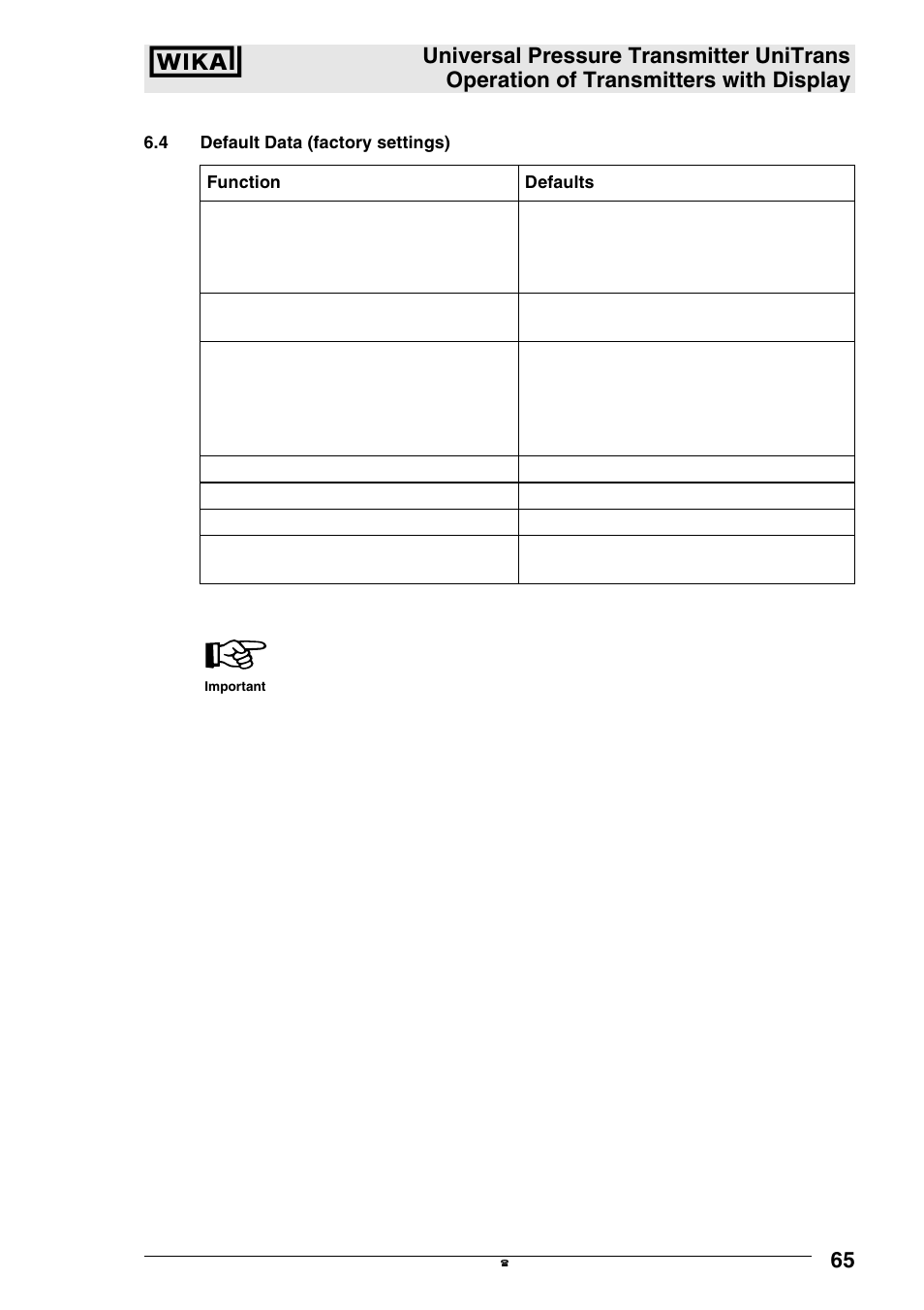 WIKA UT-11 User Manual | Page 26 / 42