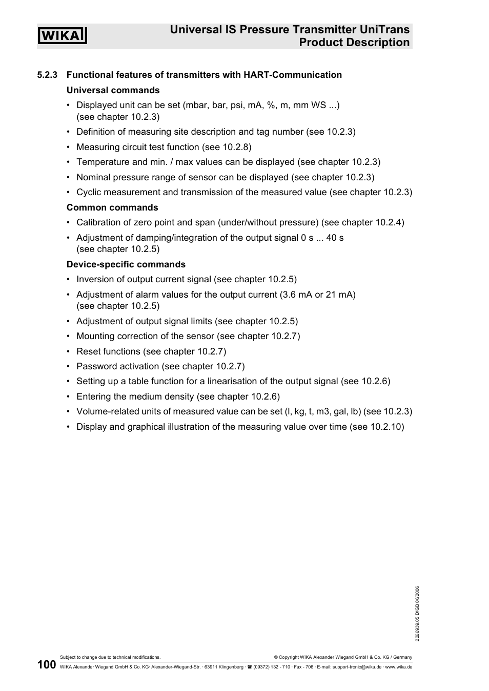 WIKA IUT-11 User Manual | Page 25 / 78