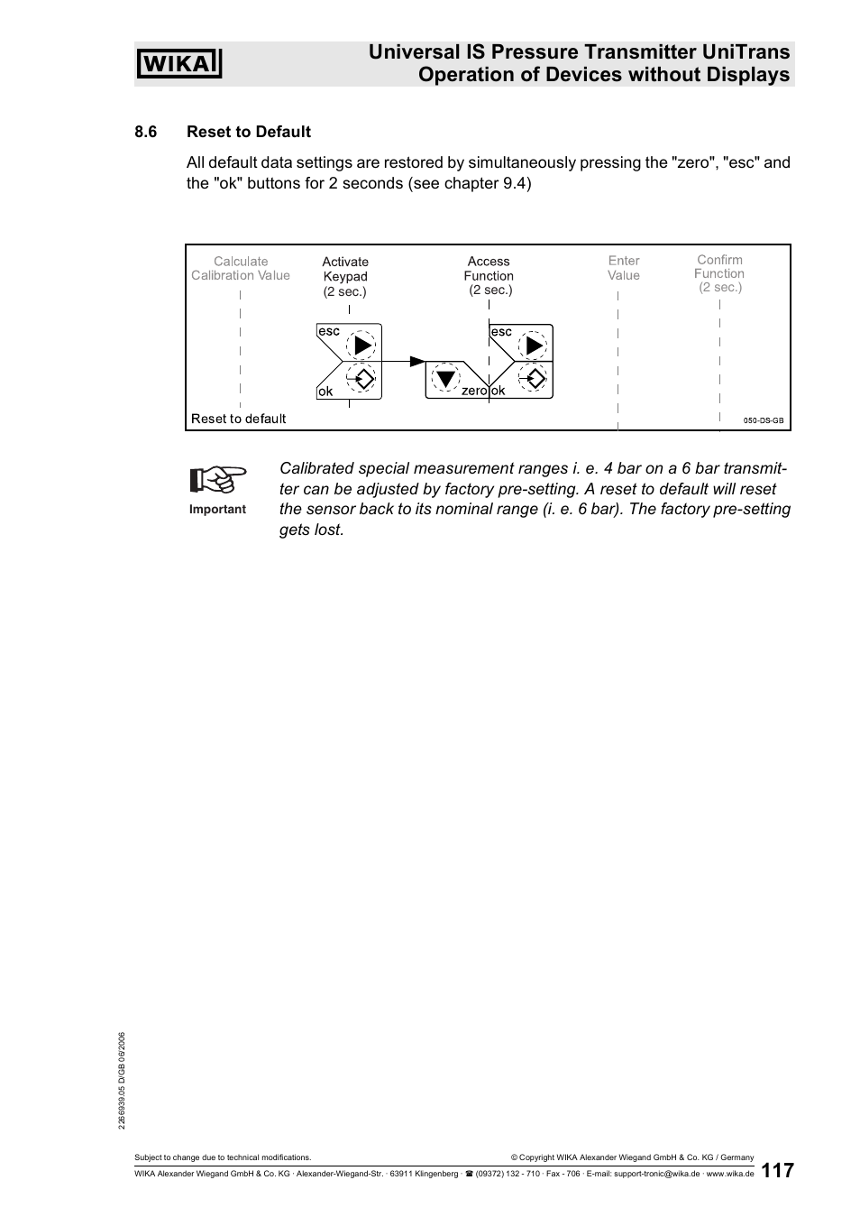 WIKA IUT-11 User Manual | Page 42 / 78