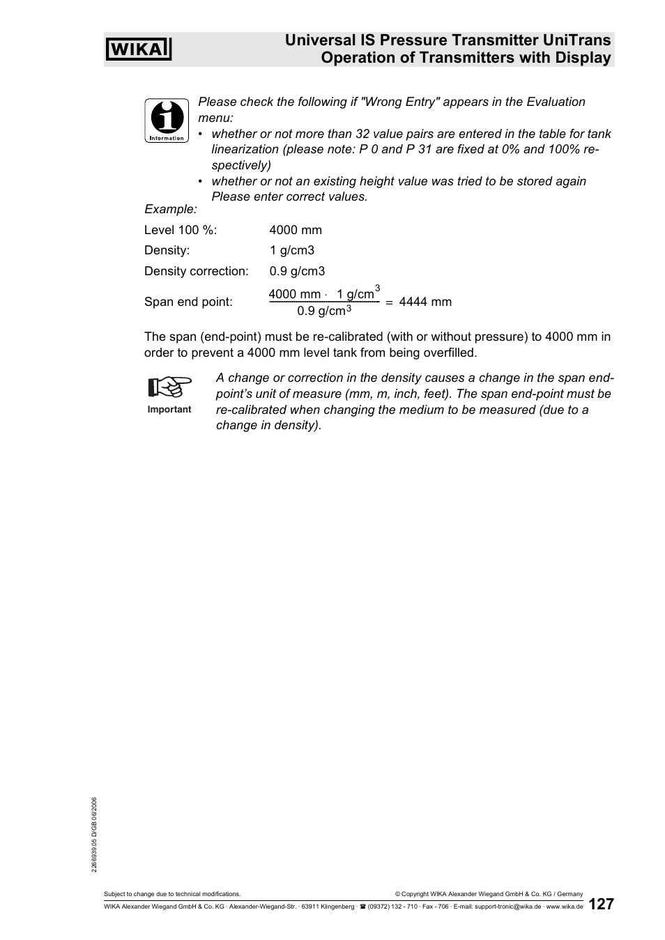 WIKA IUT-11 User Manual | Page 52 / 78