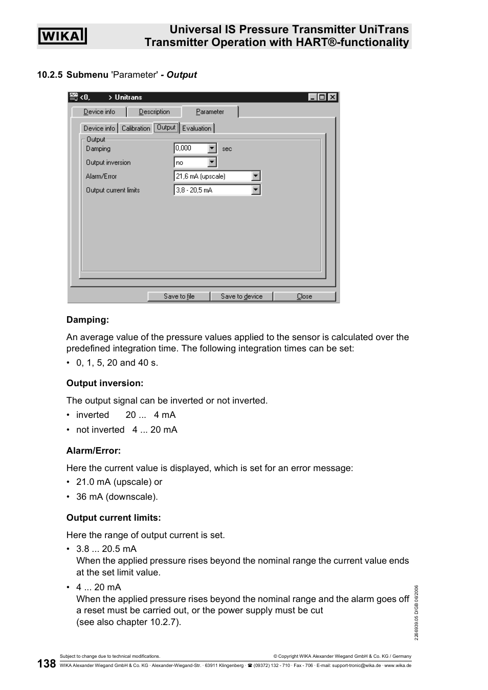 WIKA IUT-11 User Manual | Page 63 / 78