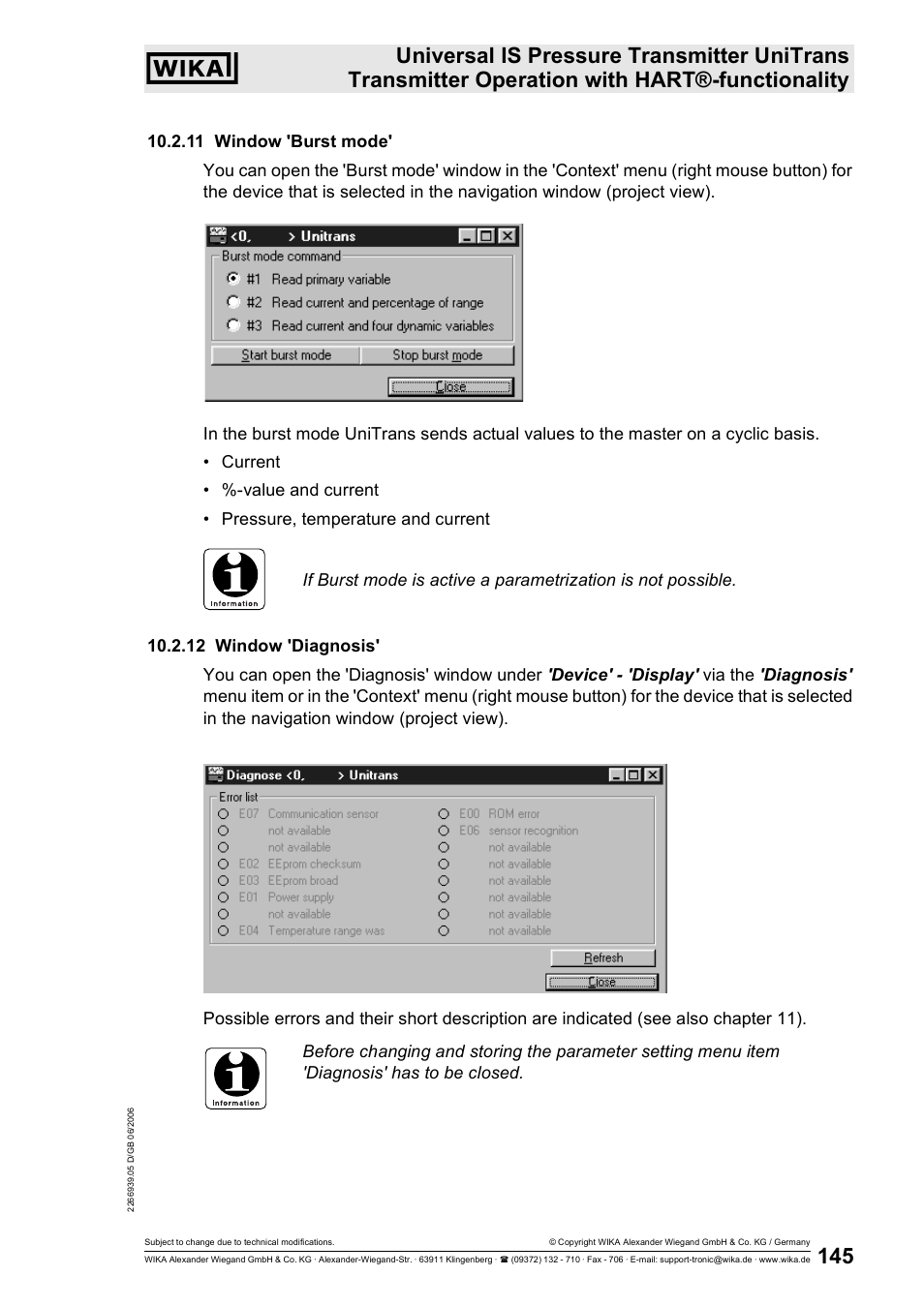 WIKA IUT-11 User Manual | Page 70 / 78