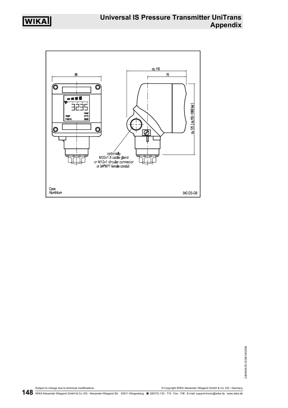 WIKA IUT-11 User Manual | Page 73 / 78