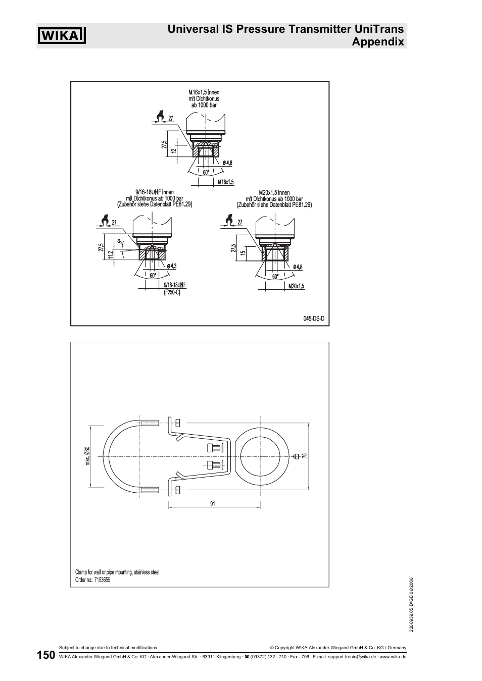 WIKA IUT-11 User Manual | Page 75 / 78