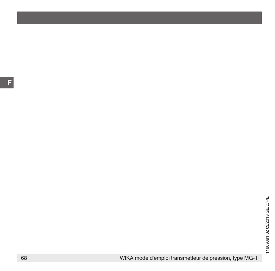 WIKA MG-1 User Manual | Page 68 / 92